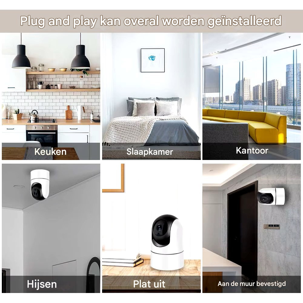 Slimme camera voor binnen - Afbeelding 4