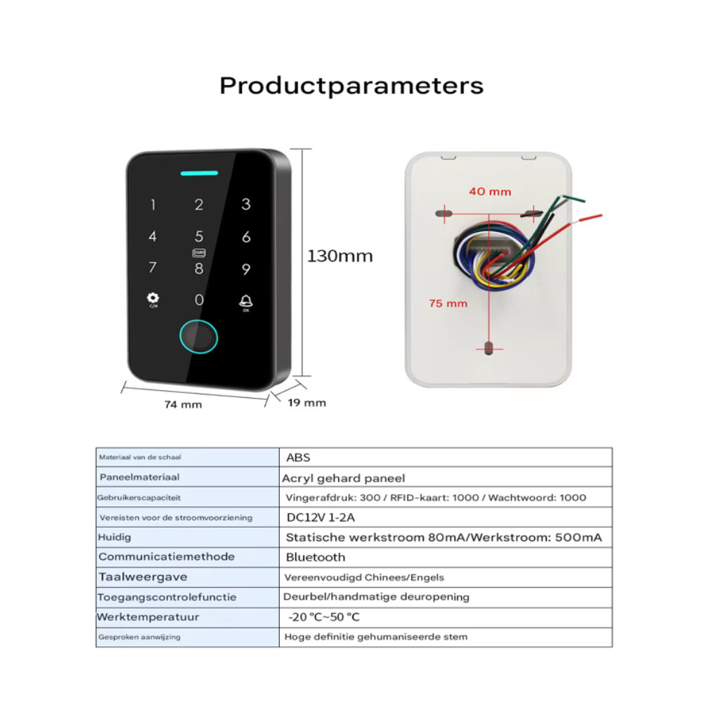 Slimme Toegangslezer PL306 - Afbeelding 3