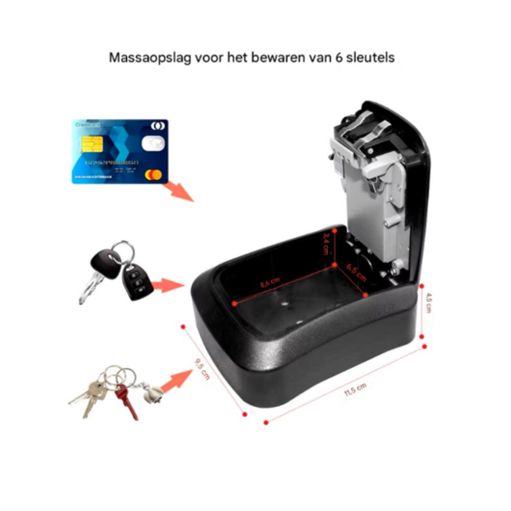 Slim Sleutelkluisje PL740 - Afbeelding 7